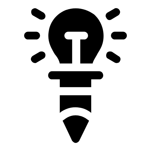 Inspiration pencil icon