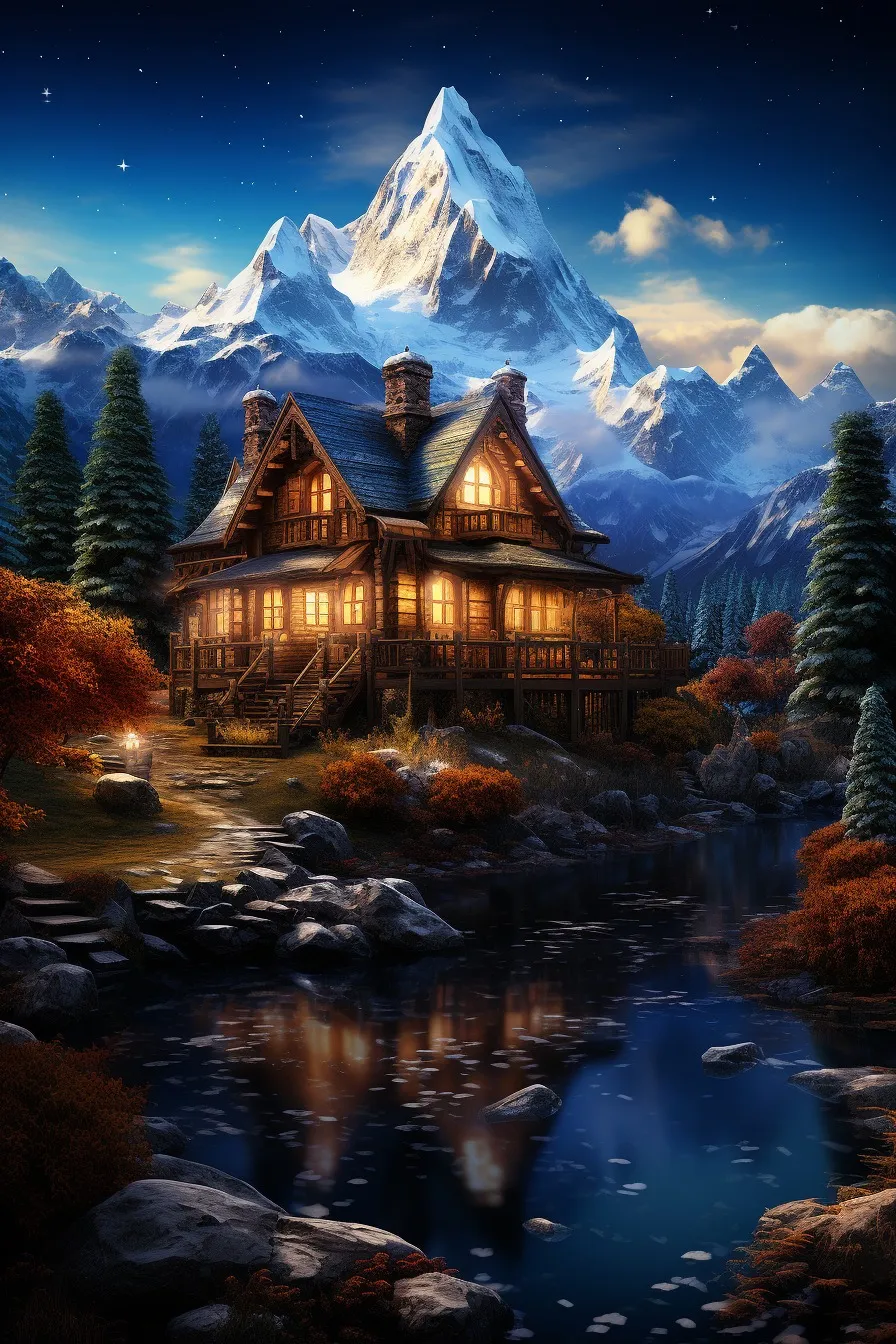 Cosy mountain cabin