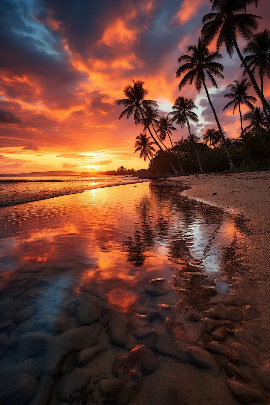Beach at dawn