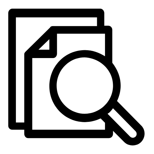 Document search icon