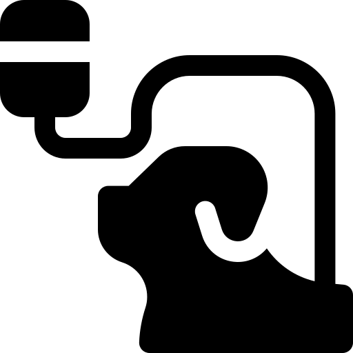 Dog dryer icon