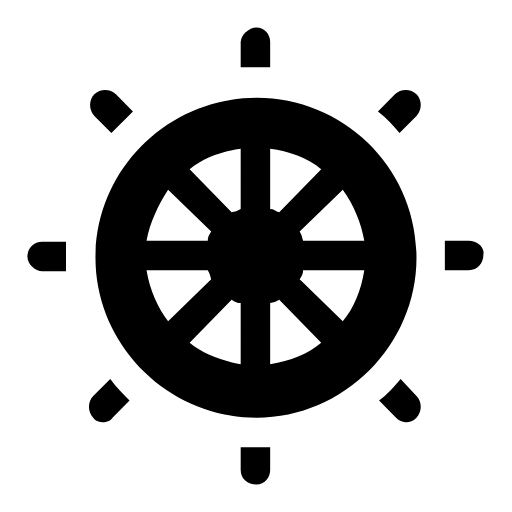 Ship's wheel icon