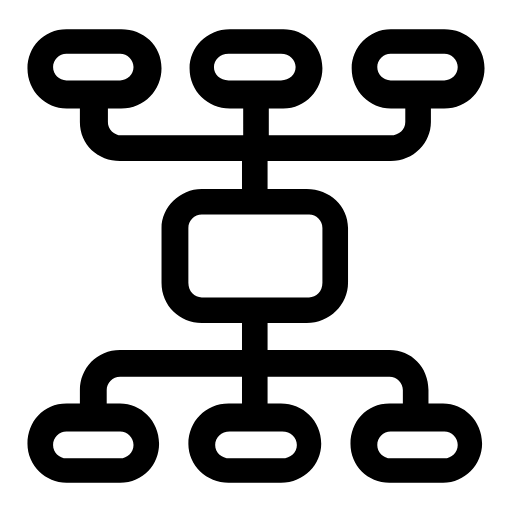 Organisation chart icon