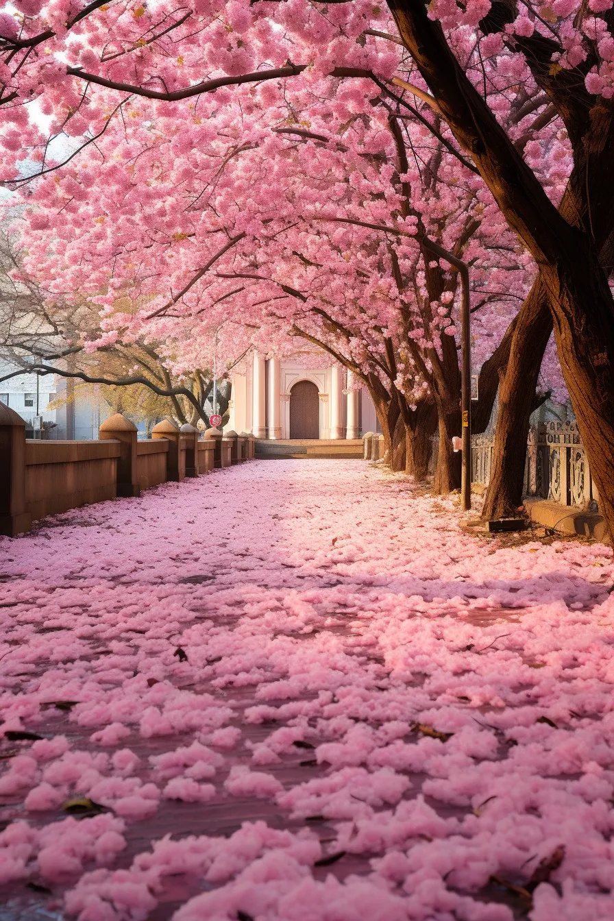 Cherry blossom avenue