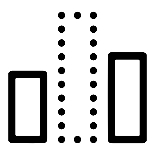 Chart comparison icon