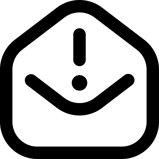 Email alert icon