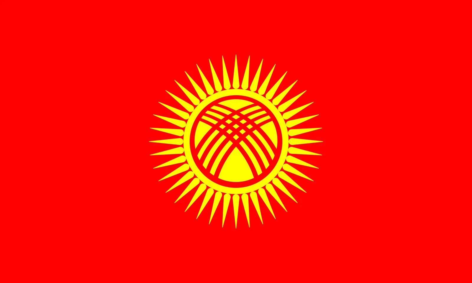 Flag of Kyrgyzstan