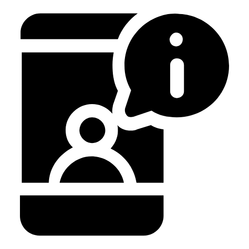 Mobile help icon