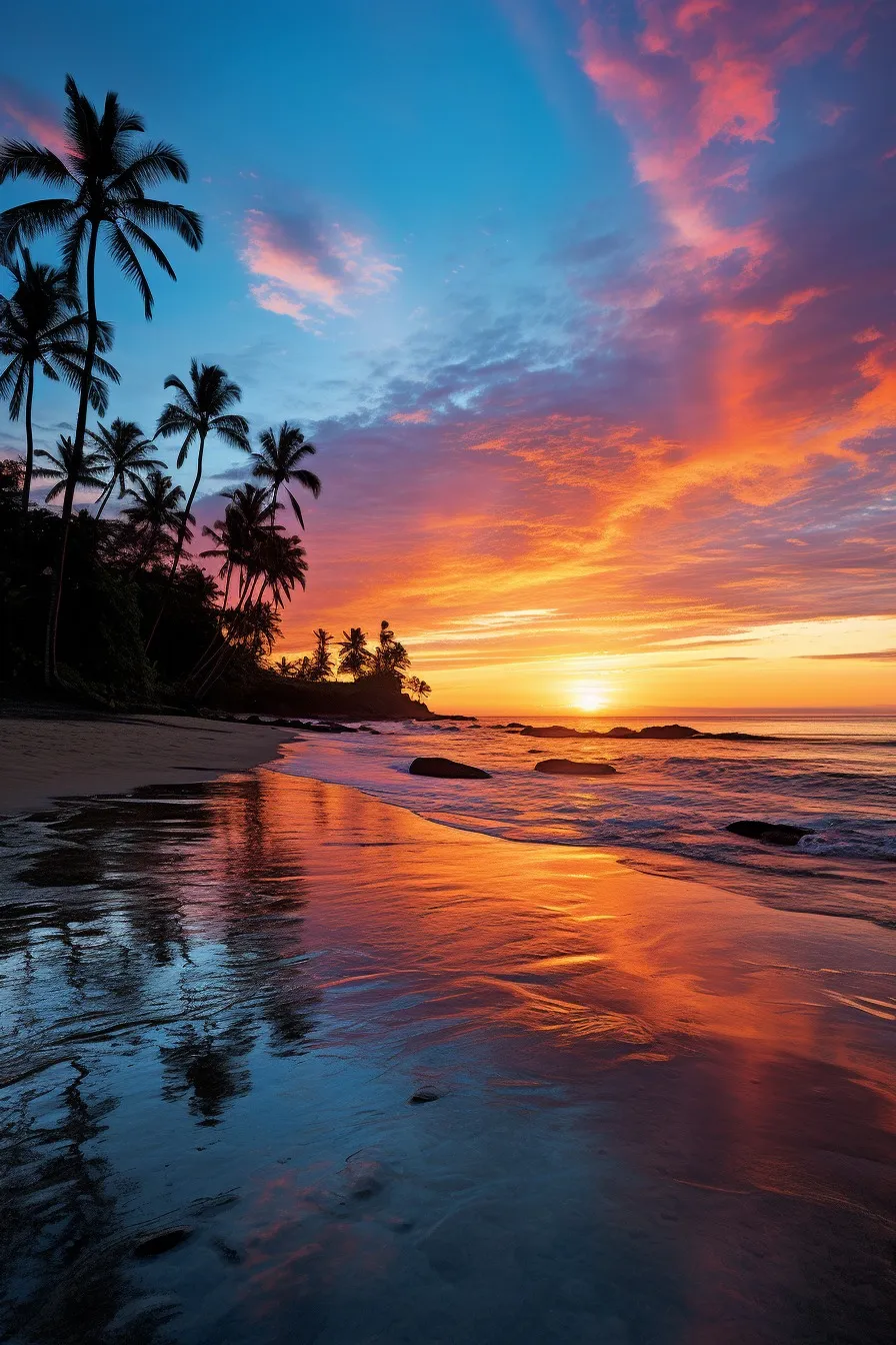 Beach at dawn