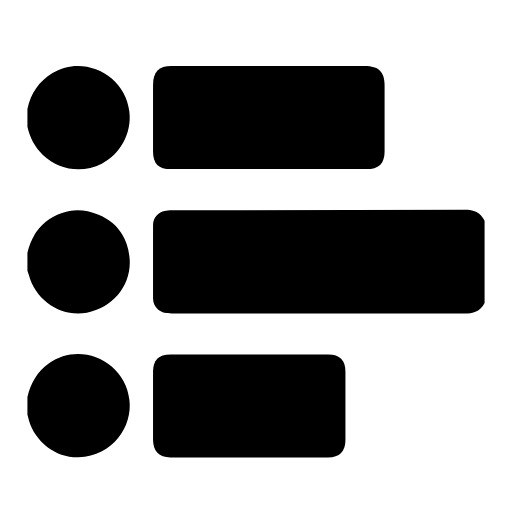 Bulleted list icon