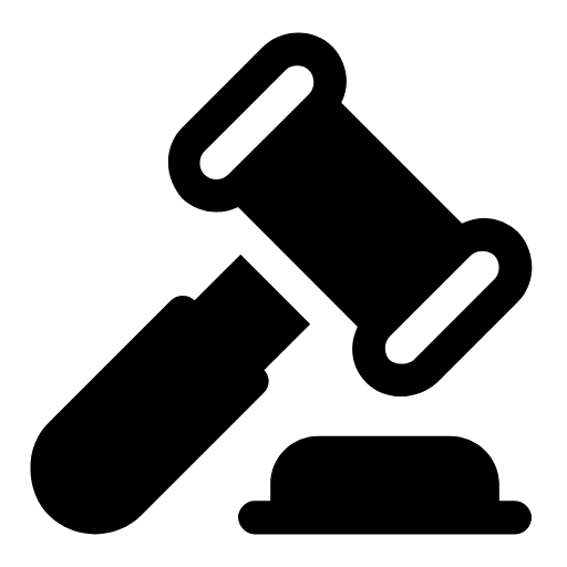 Auction gavel icon