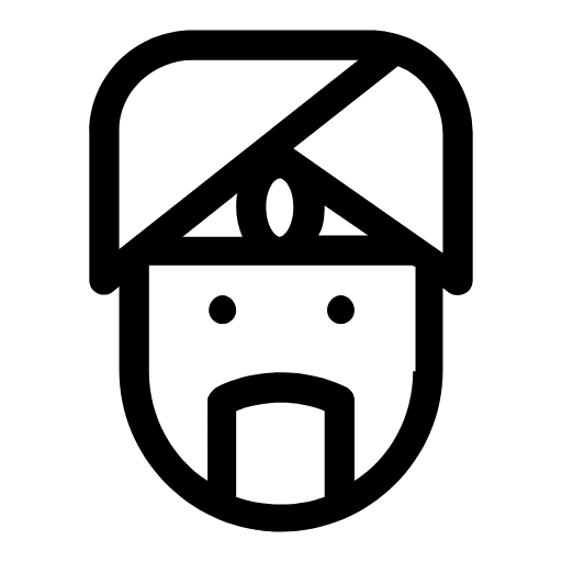 Man in a turban icon