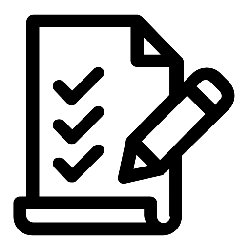 Task checklist icon