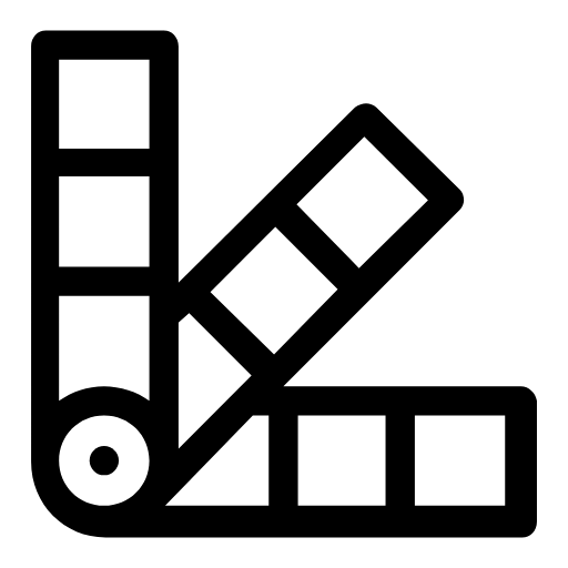Colour swatches icon