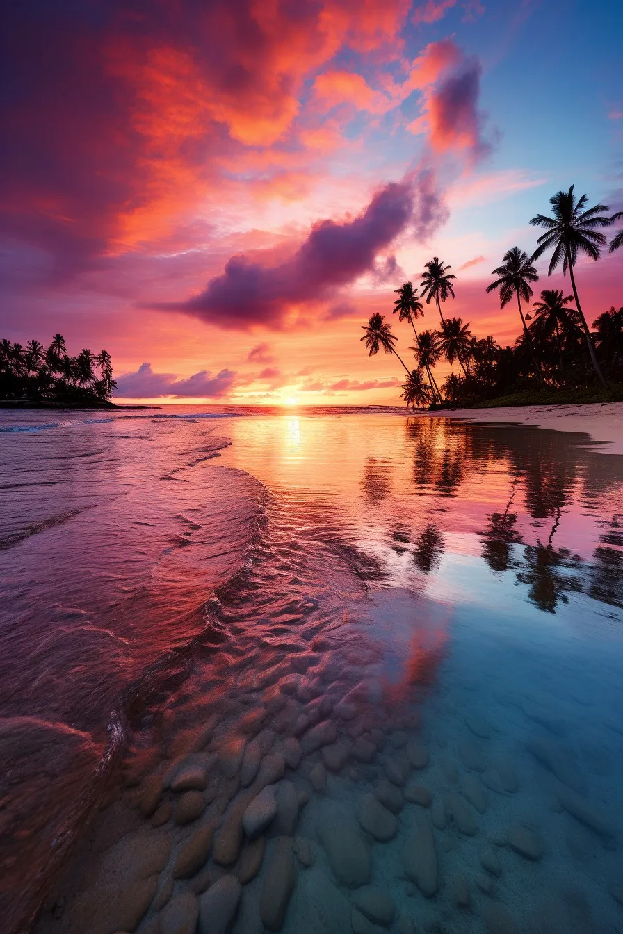 Beach at dawn
