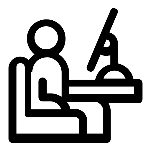 Support desk icon