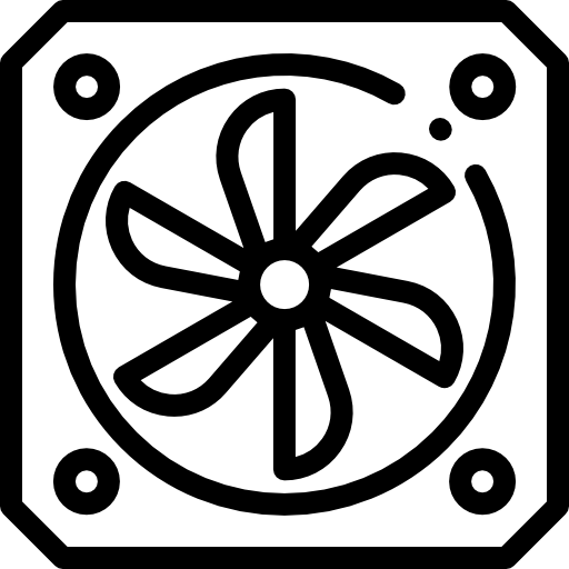 Radiator fan icon