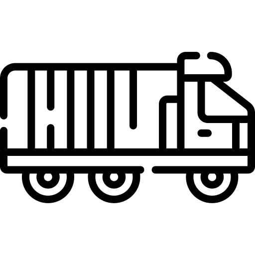 Tipper truck icon