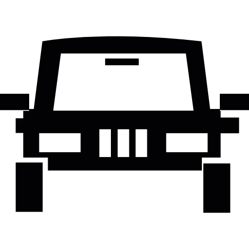 Classic car icon