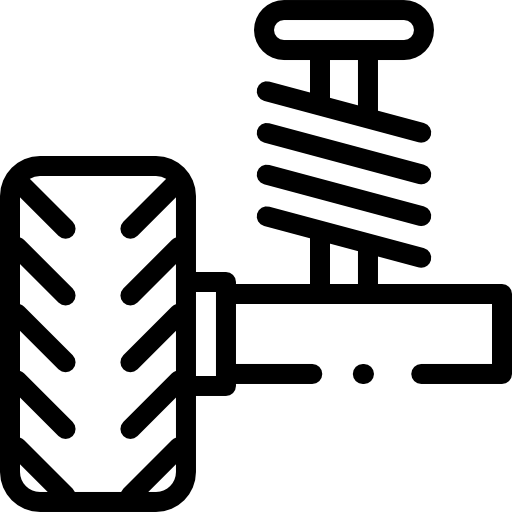 Wheel suspension icon