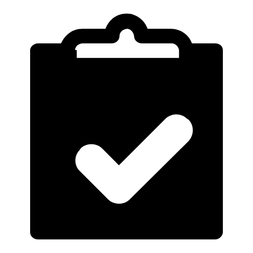 Checklist clipboard icon
