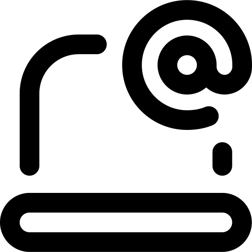Laptop email icon
