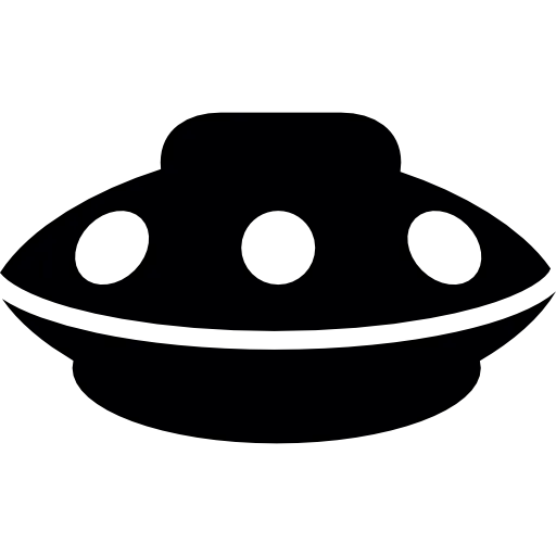 Flying saucer icon