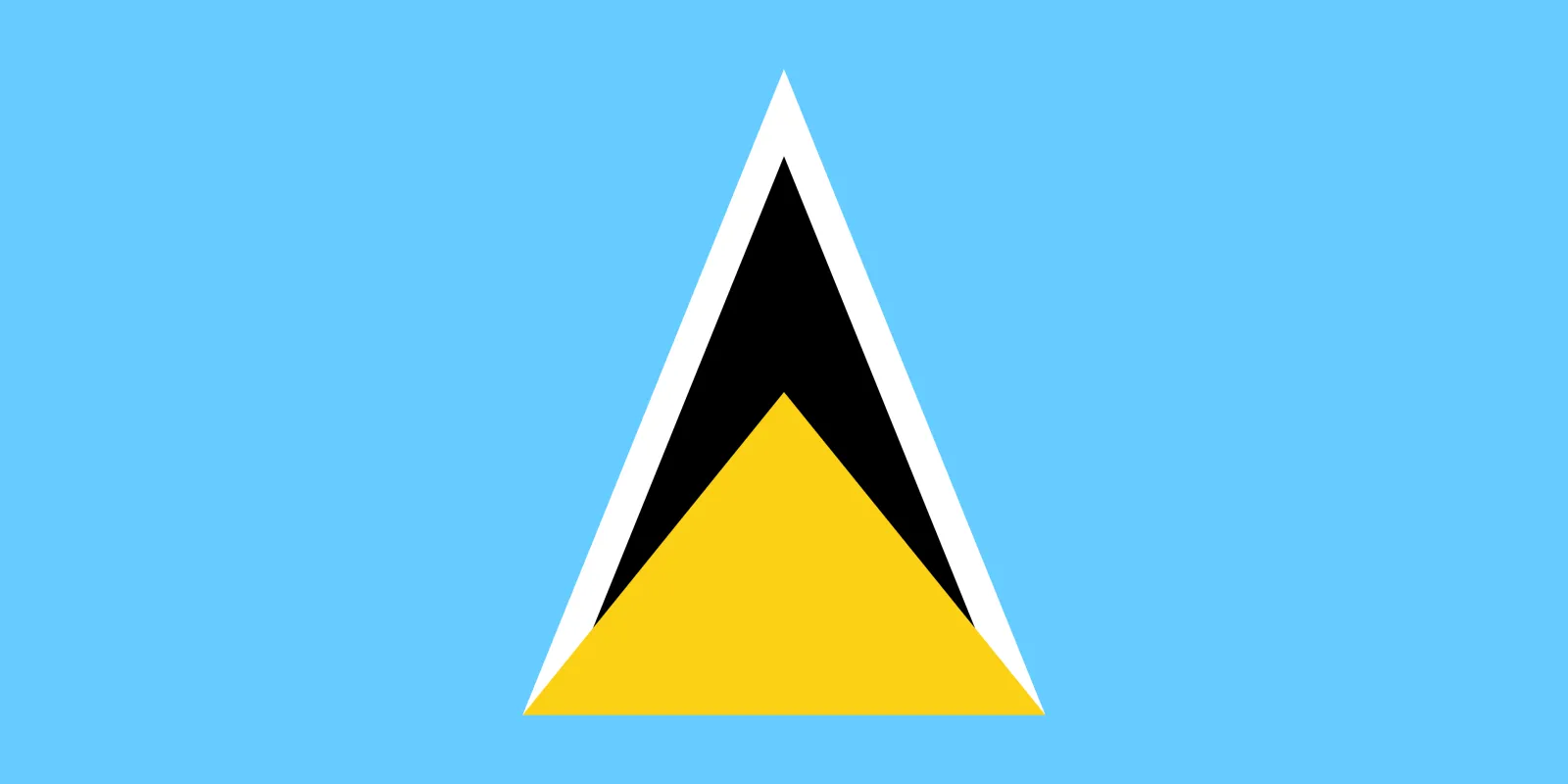Flag of Saint Lucia