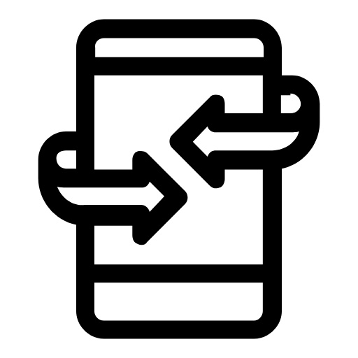 Phone data transfer icon