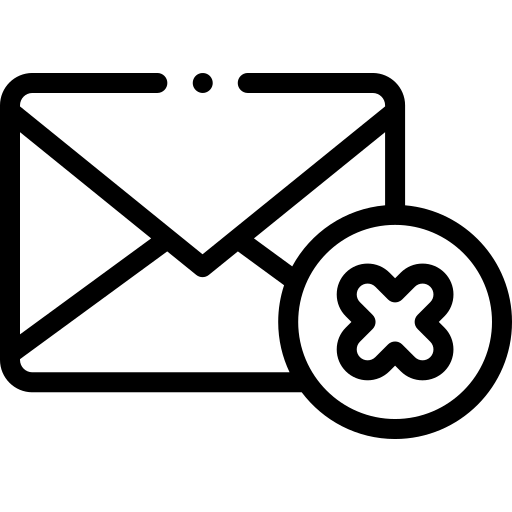 Delete email icon