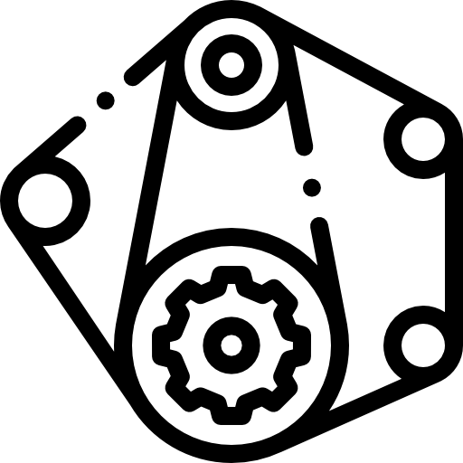 Timing belt icon