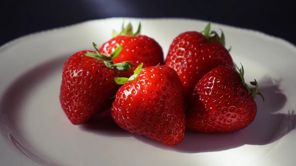 Fresh strawberries