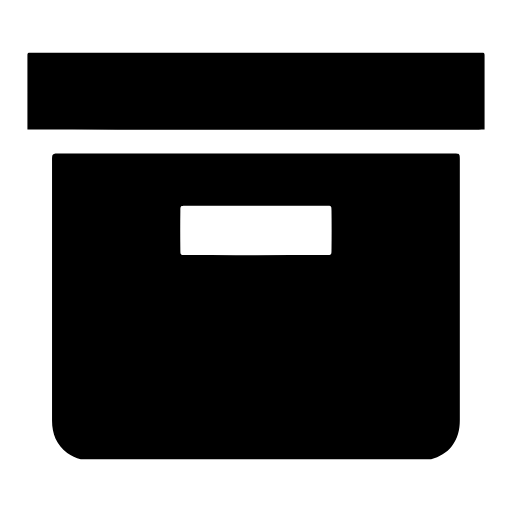 Archive box icon