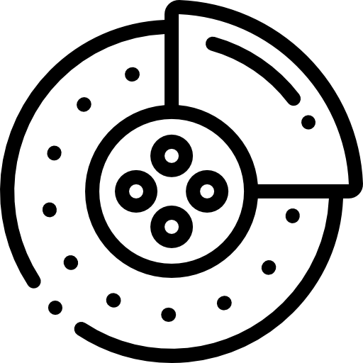 Brake disc icon