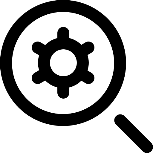 Search settings icon