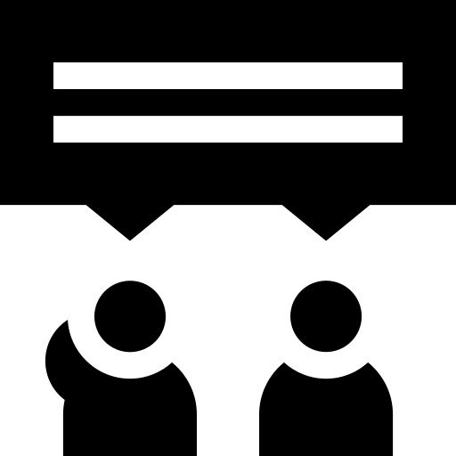 Team conversation icon