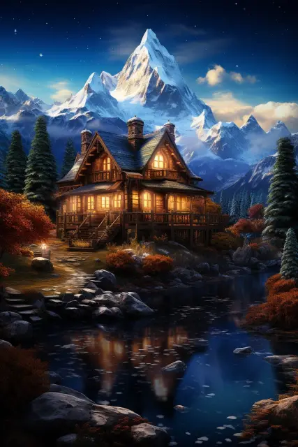 Cosy mountain cabin