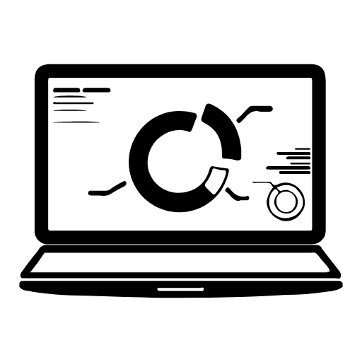 Laptop dashboard icon