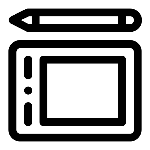 Graphics tablet icon