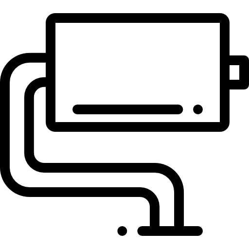 Exhaust silencer icon