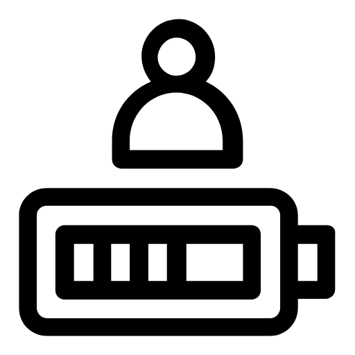 Employee energy icon