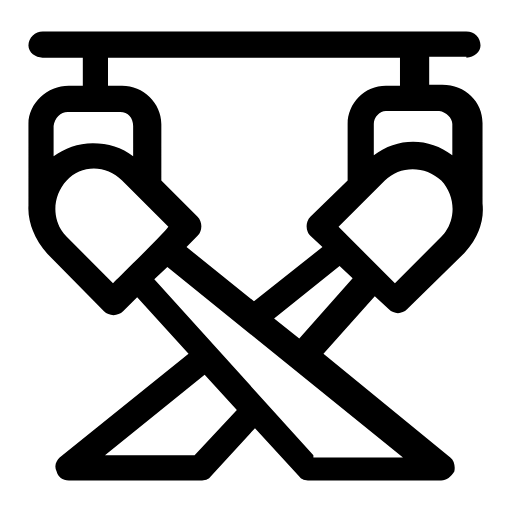Stage lighting icon