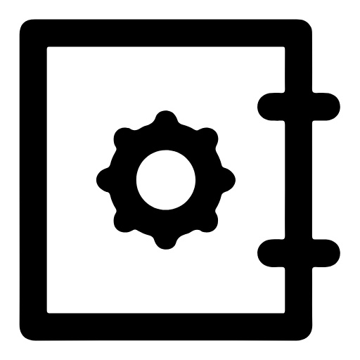 Secure settings icon