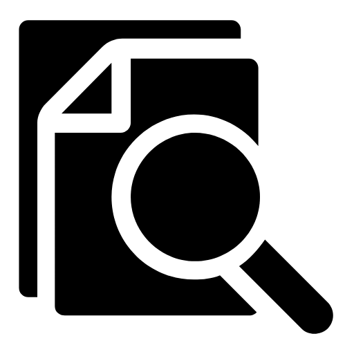 Document search icon