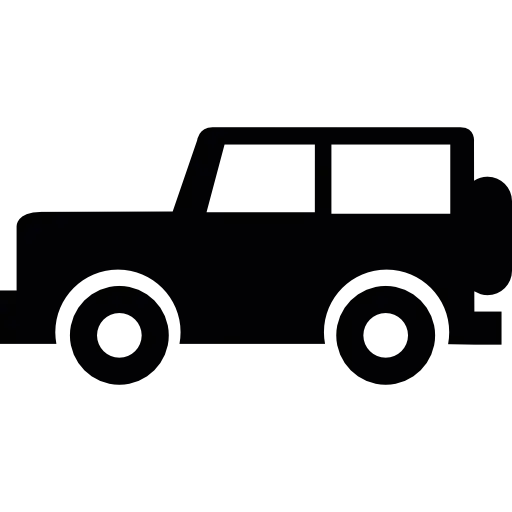 Off-road car icon