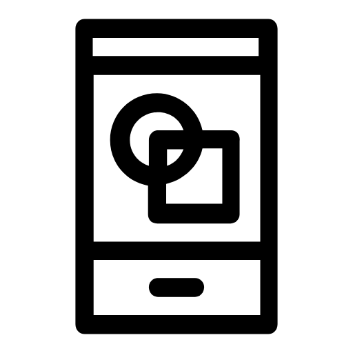 Mobile design icon