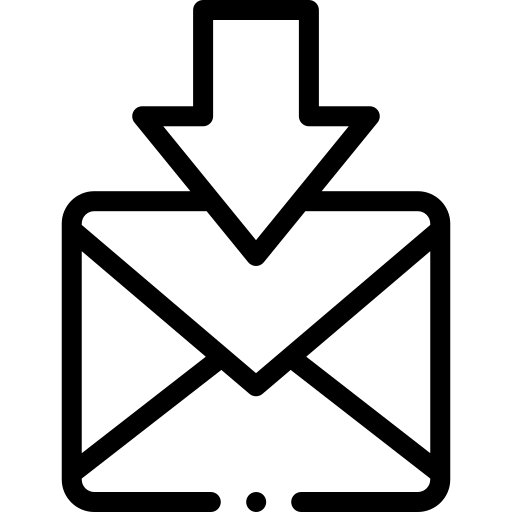 Receive email icon