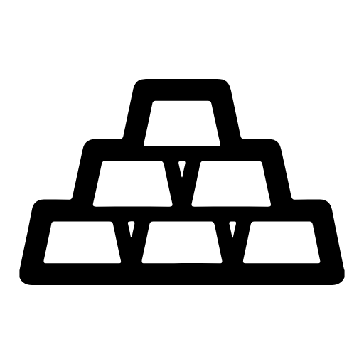 Gold bars icon