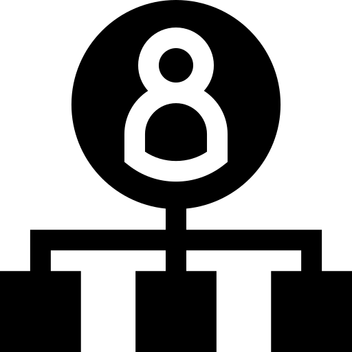 Management structure icon