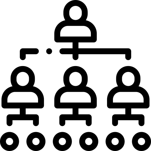 Organisation chart icon